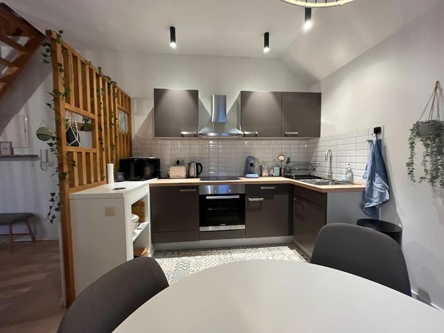 Duplex Avec Parking A 100M De La Mer De Panne Exterior foto